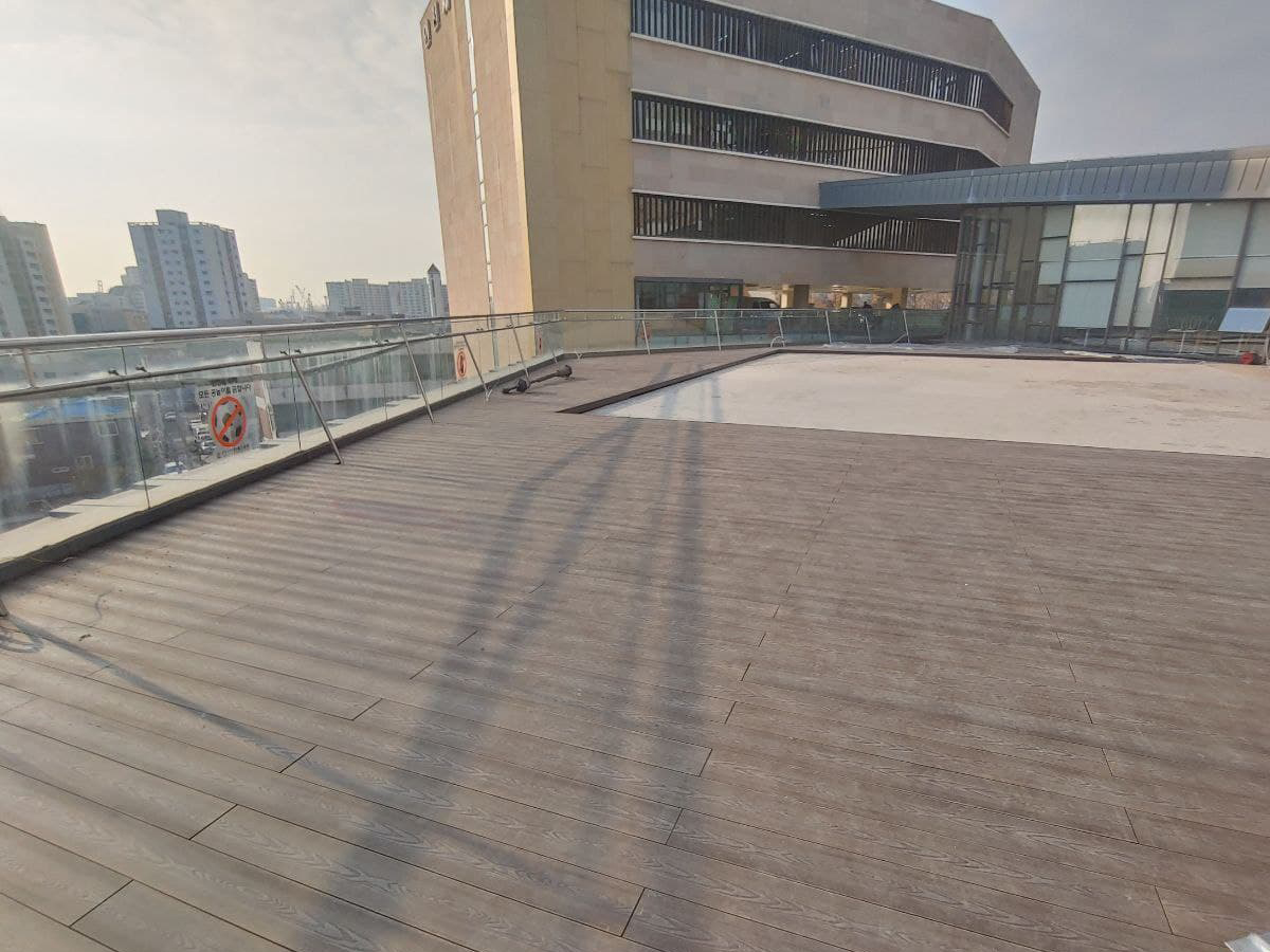 인천 교회 루프탑 데크